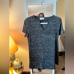 black sweater t shirt